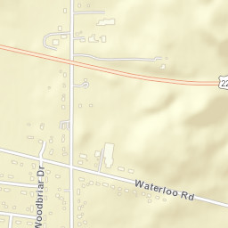 Pony Ohio Street Map