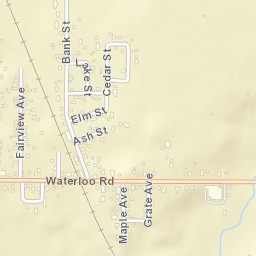 Atwater Ohio Street Map
