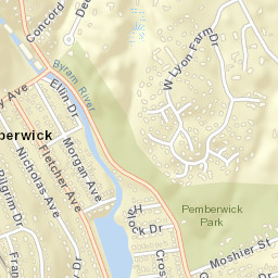 Pemberwick Connecticut Street Map