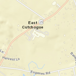 East Cutchogue New York Street Map