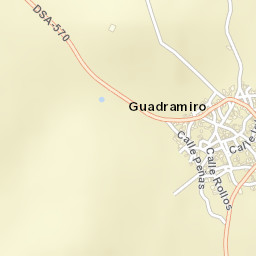 Guadramiro Street Map