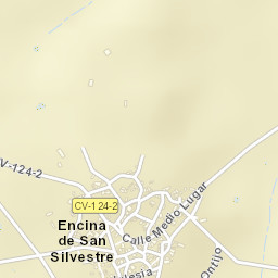 Encina de San Silvestre Street Map