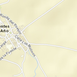 Fuentes de Año Street Map