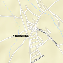 Encinillas Street Map