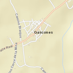 Gascones Street Map