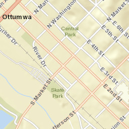 200-220 2nd Street East, Ottumwa, IA Street Map