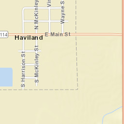 Haviland Ohio Street Map