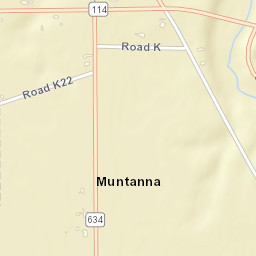 Cascade Ohio Street Map