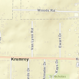 Krumroy Ohio Street Map