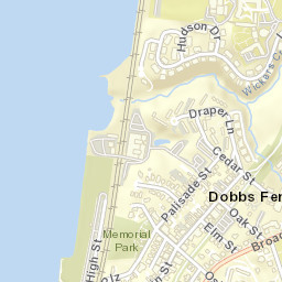 Dobbs Ferry New York Street Map
