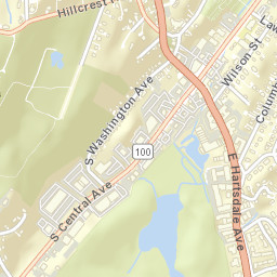 Hartsdale New York Street Map