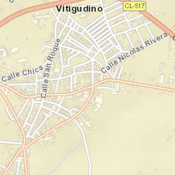 Vitigudino Street Map