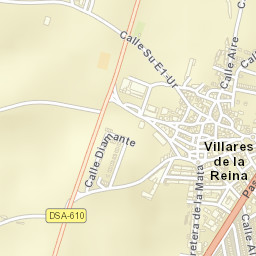 Villares de la Reina Street Map