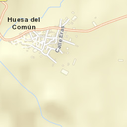 Huesa del Común Street Map