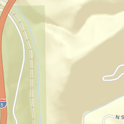 Gibson California Street Map