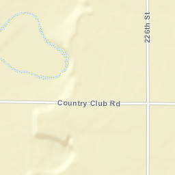 22500-22730 Country Club Road, Ashland Street Map