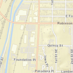 Barberton Ohio Street Map