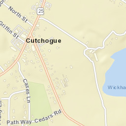 Cutchogue New York Street Map