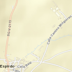Espirdo Street Map