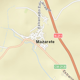 Mazarete Street Map