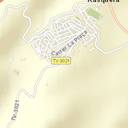 Rasquera Street Map