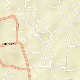 Chust Street Map