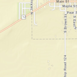 Benton Ridge Ohio Street Map