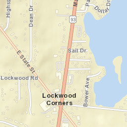 Lockwood Corners Ohio Street Map