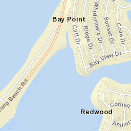 Bay Point New York Street Map