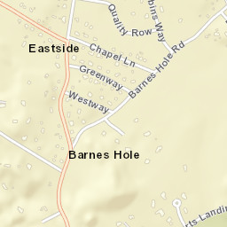 Eastside New York Street Map