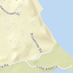 Alberts Landing New York Street Map