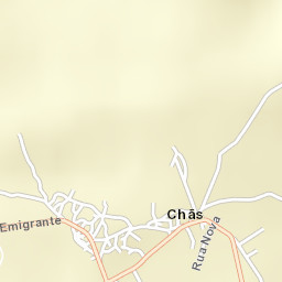 Chãs Street Map