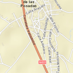 Martín Muñoz de las Posadas Street Map