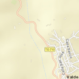 Valdealgorfa Street Map