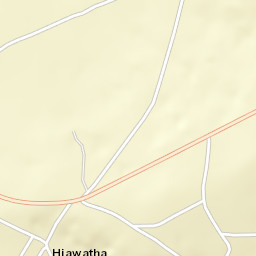 Hiawatha Colorado Street Map