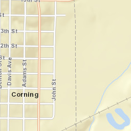 1001-1099 Happy Hollow CC, Corning, IA Street Map