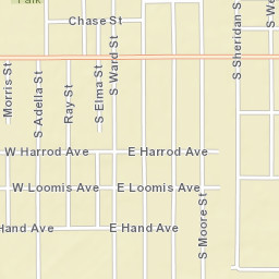 805 South Sheridan Avenue Ottumwa IA Street Map