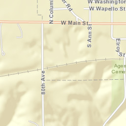 100 North Vine Street, Agency, IA 52530 Street Map