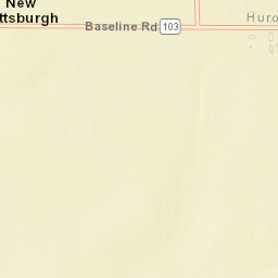 New Pittsburgh Ohio Street Map