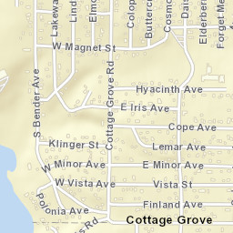 Cottage Grove Ohio Street Map