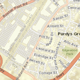 Purdys Grove New York Street Map