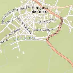 Hinojosa de Duero Street Map