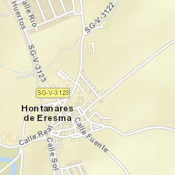 Hontanares de Eresma Street Map