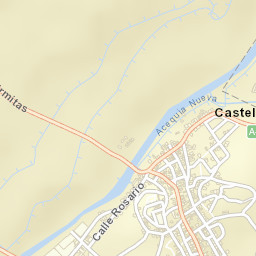 Castelserás Street Map