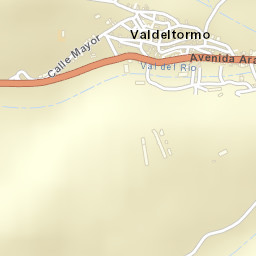Valdeltormo Street Map