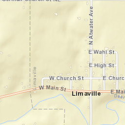Limaville Ohio Street Map