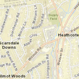 Wilmot Woods New York Street Map