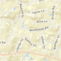 Fenmore Park New York Street Map