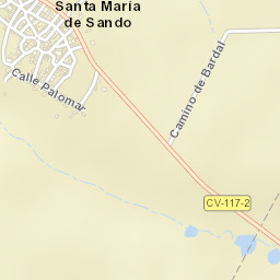 Santa María de Sando Street Map
