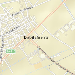 Babilafuente Street Map